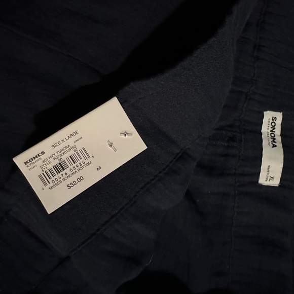 Womens Dark blue Sonoma shorts. - Picture 3 of 3